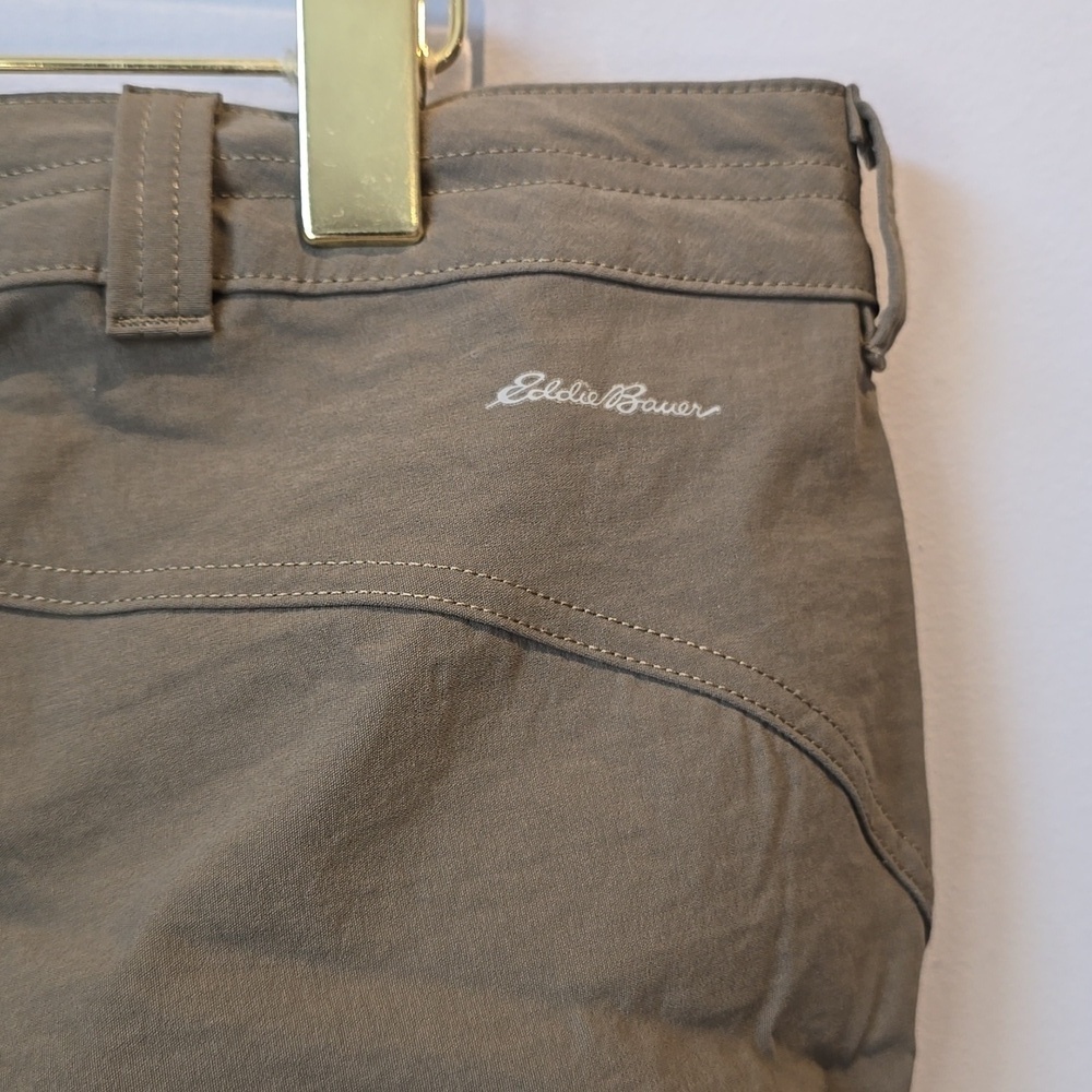 Eddie Bauer - 22 W, Women's Guide Pro Pants, Nylon Outdoor Hiking in Slate Green - Picture 6 of 16